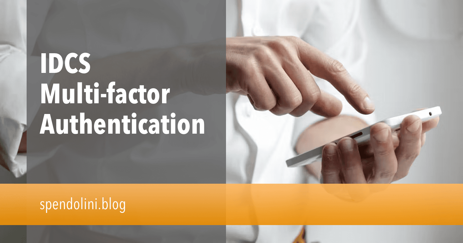 IDCS Multi-Factor Authentication